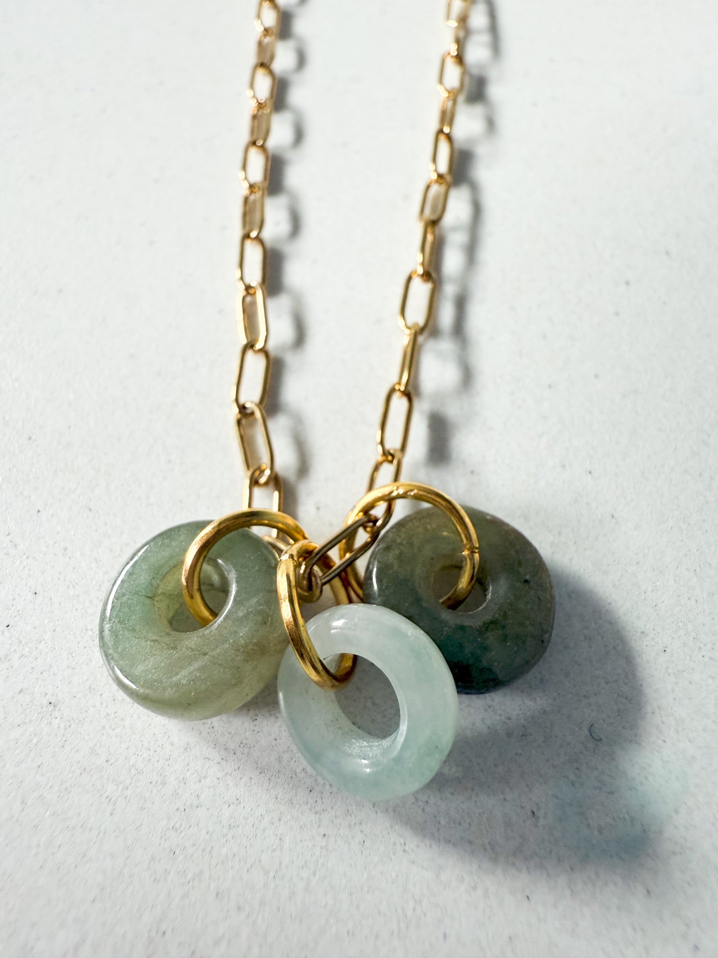 Thida Thai Jade Necklace 14k