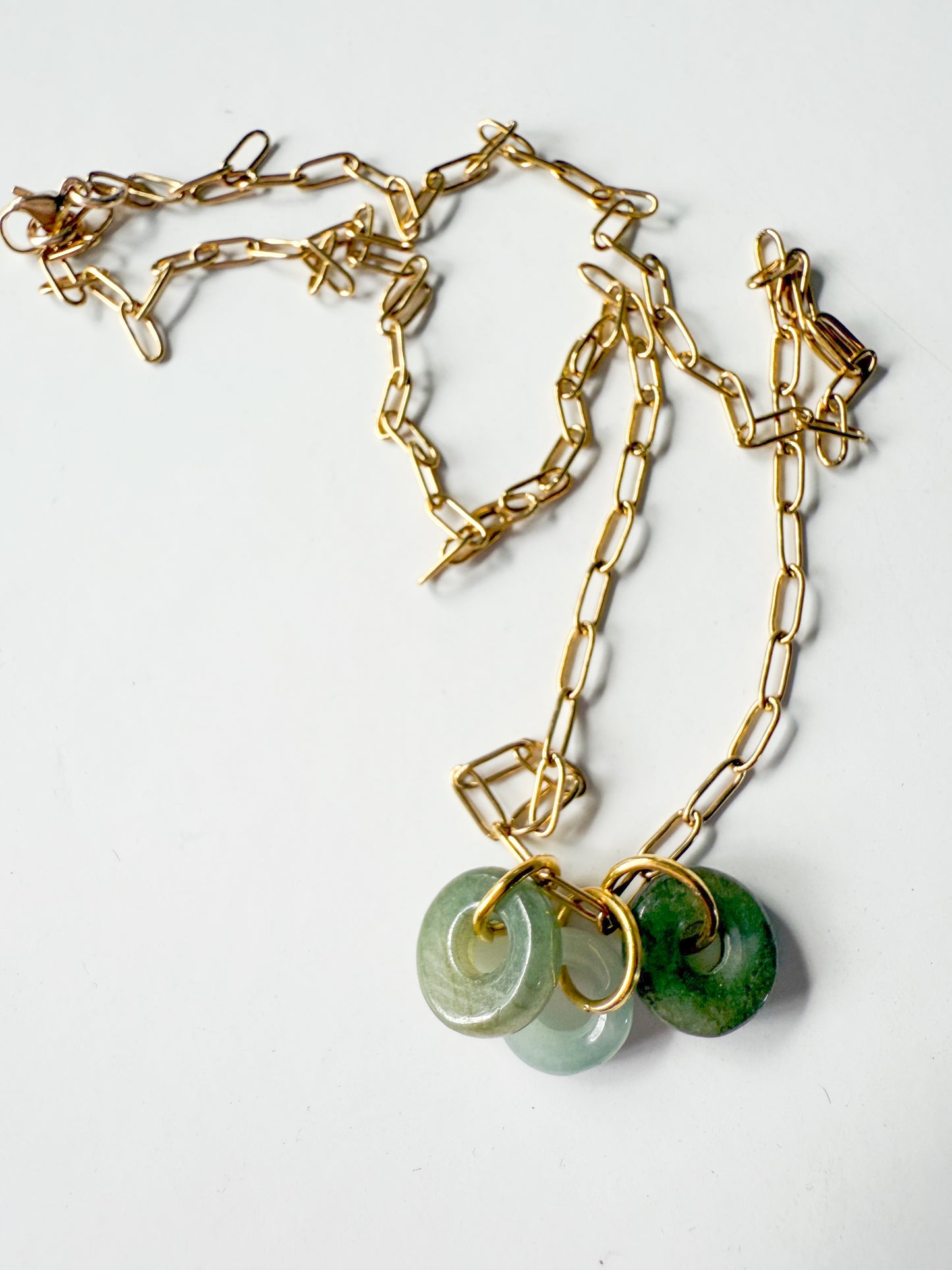 Thida Thai Jade Necklace 14k