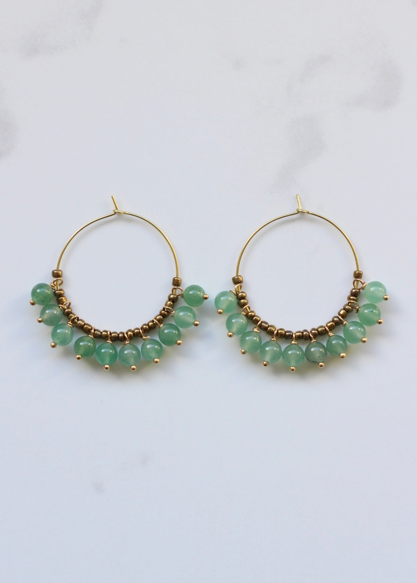 Paloma Earrings Aventurine