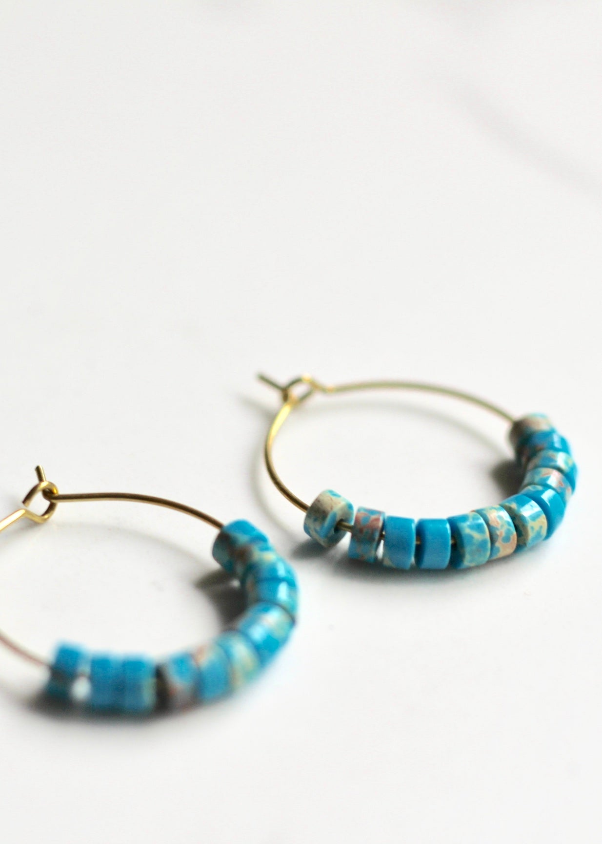 Bali Blue Hoops