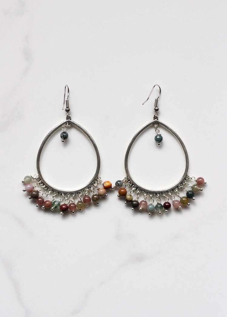 Hannah Mixed Stone Earrings