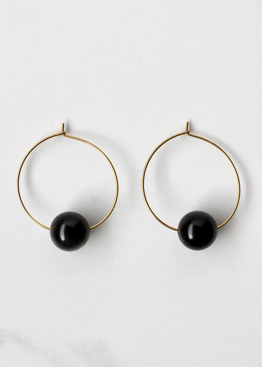 Rya Obsidian Hoops