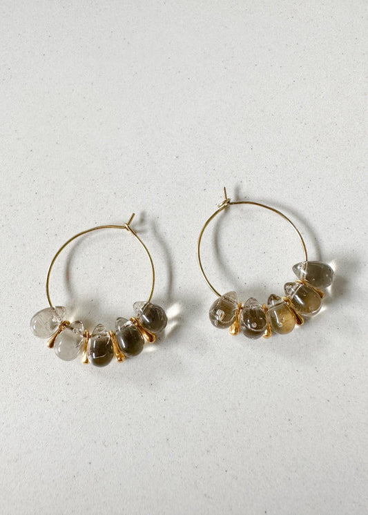 Honey Drop Hoops