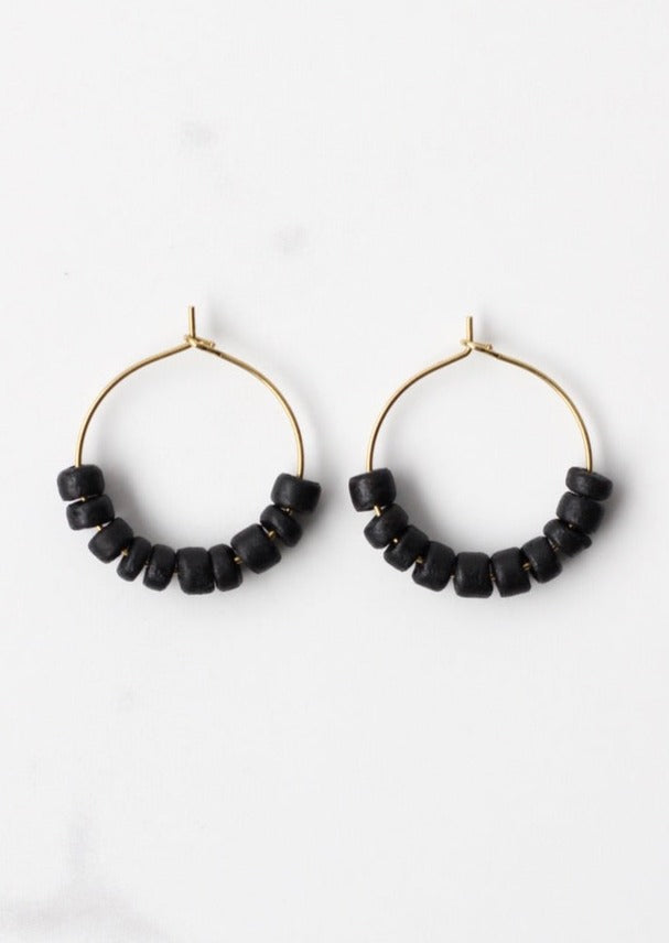 Luna Wood Hoops