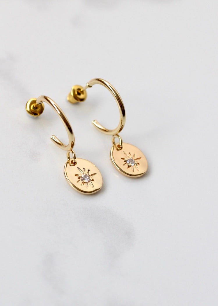 Sophie Star Earrings Medium
