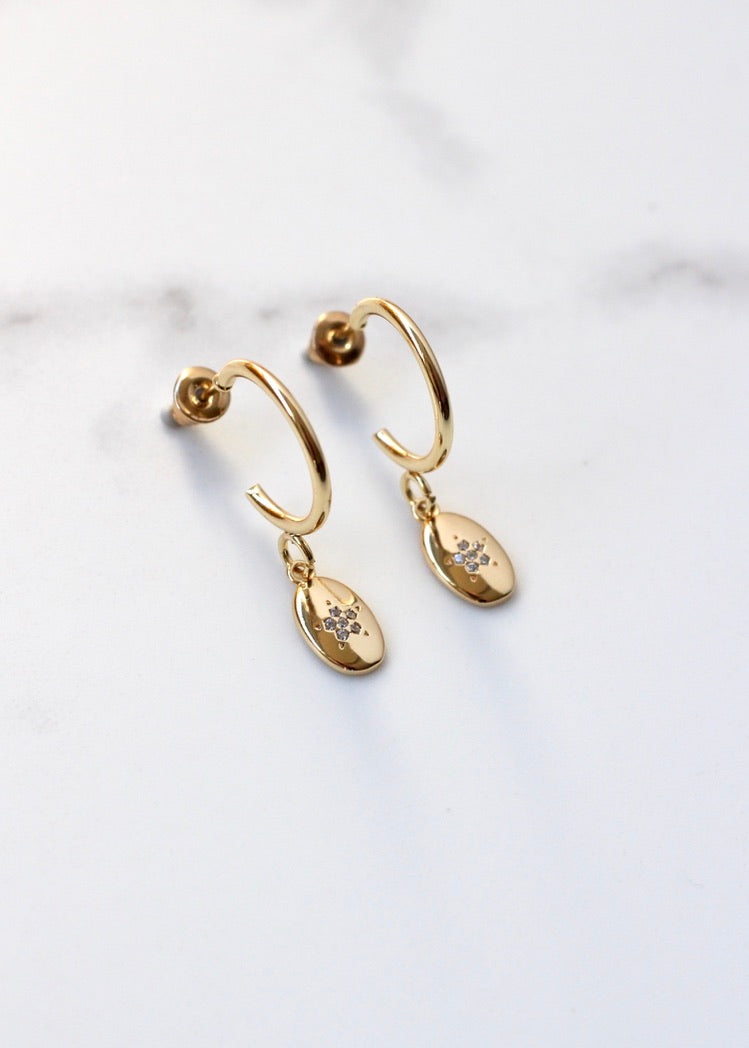 Sophie Star Earrings Small