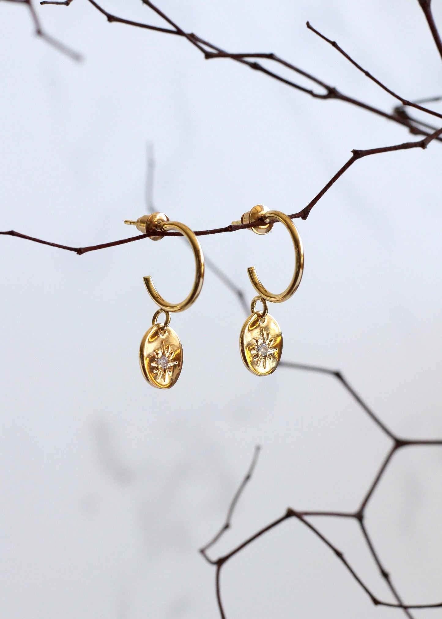 Sophie Star Earrings Medium