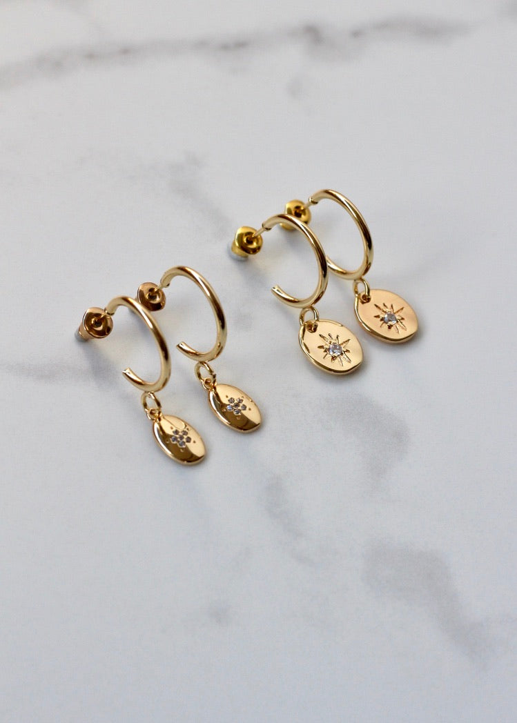 Sophie Star Earrings Medium