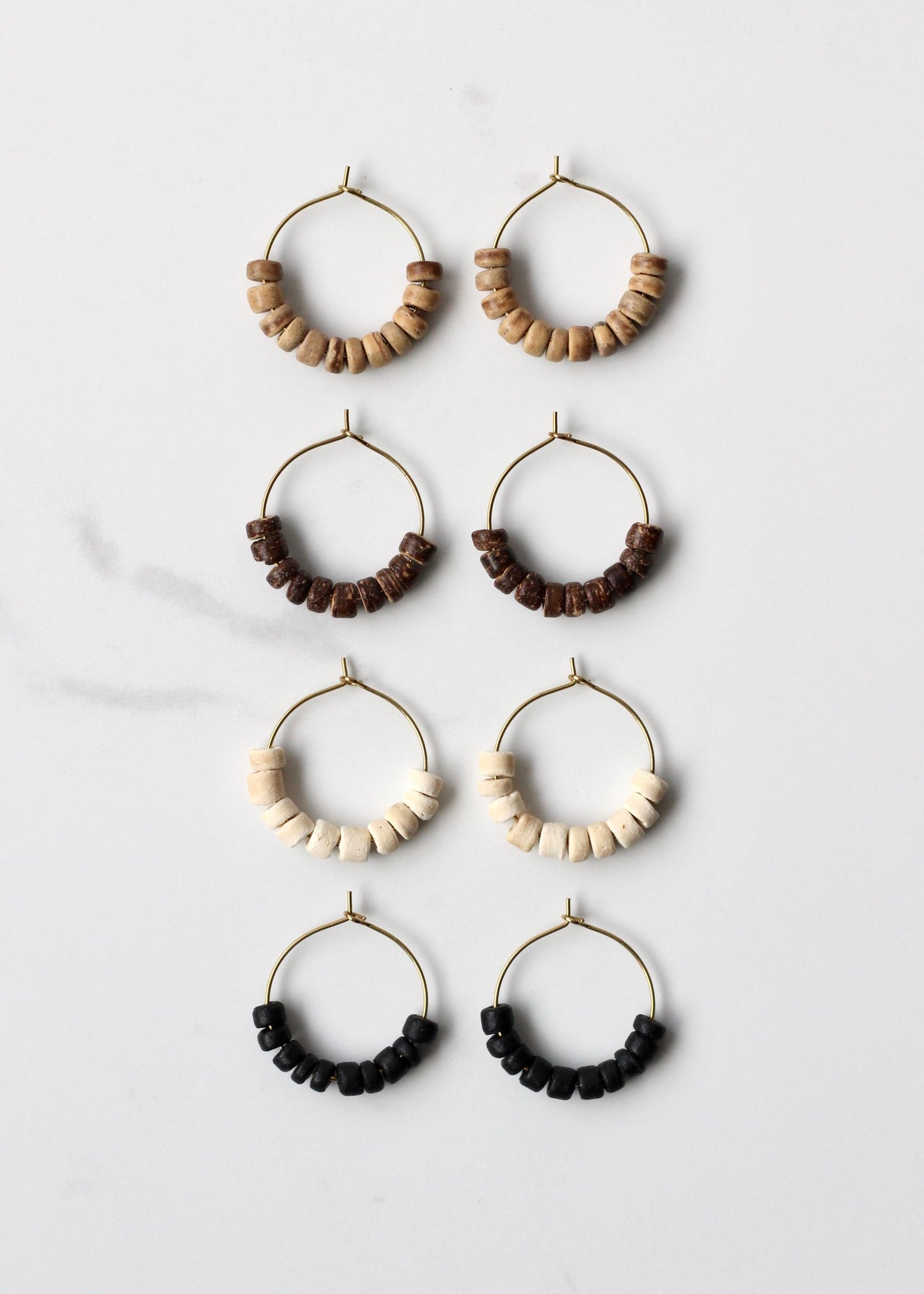 Dala Wood Hoops