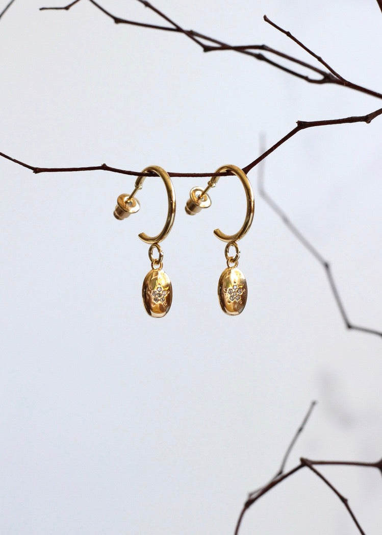 Sophie Star Earrings Small