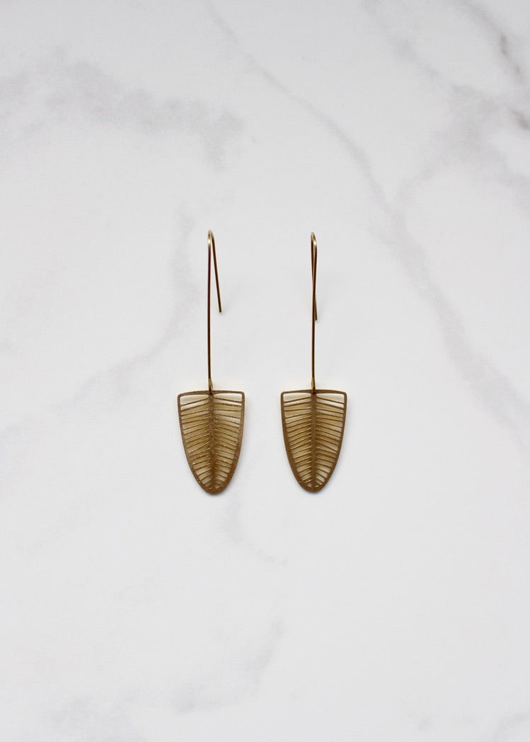 Leia Leaf Earrings