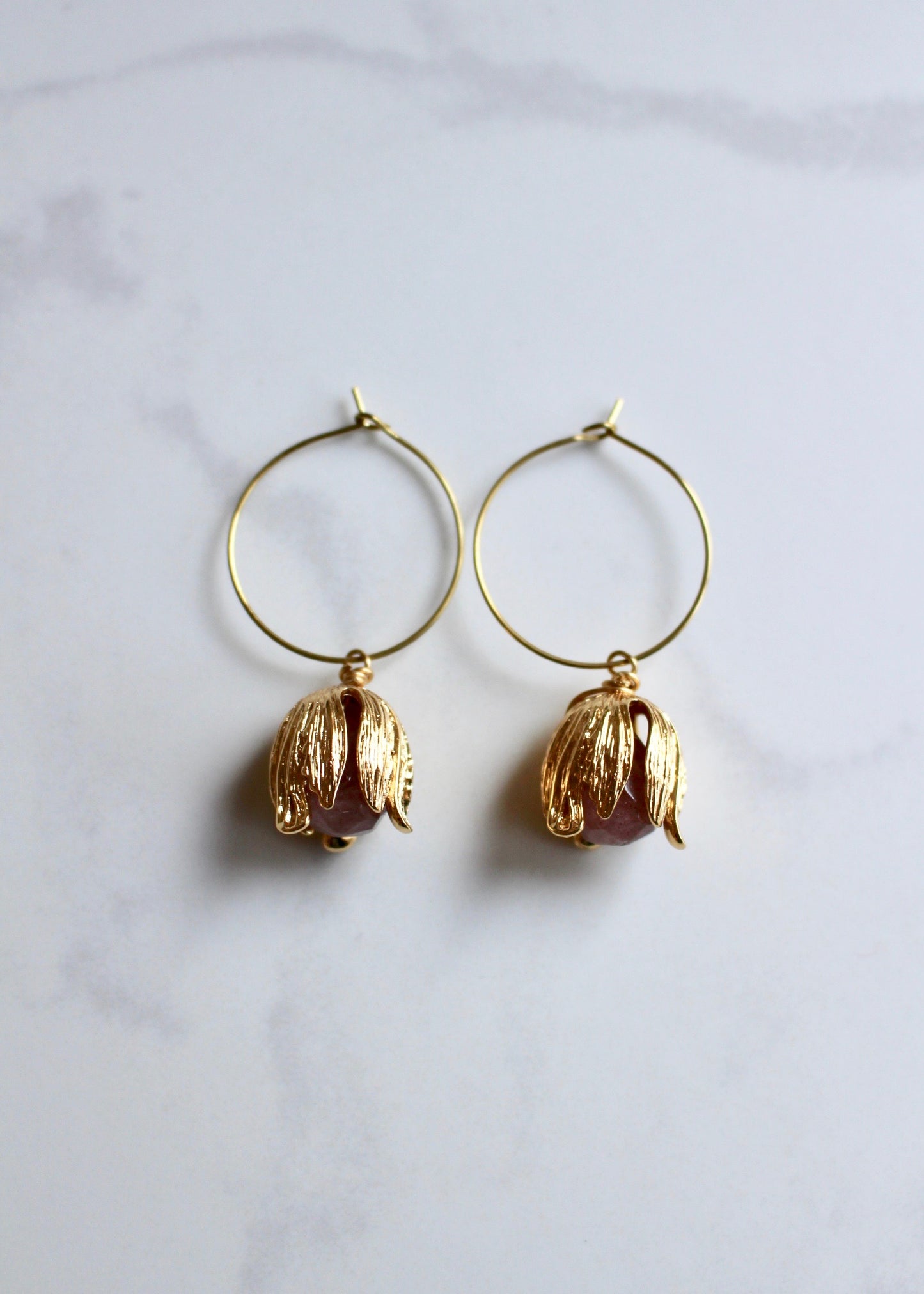 Strawberry Botanica Earrings