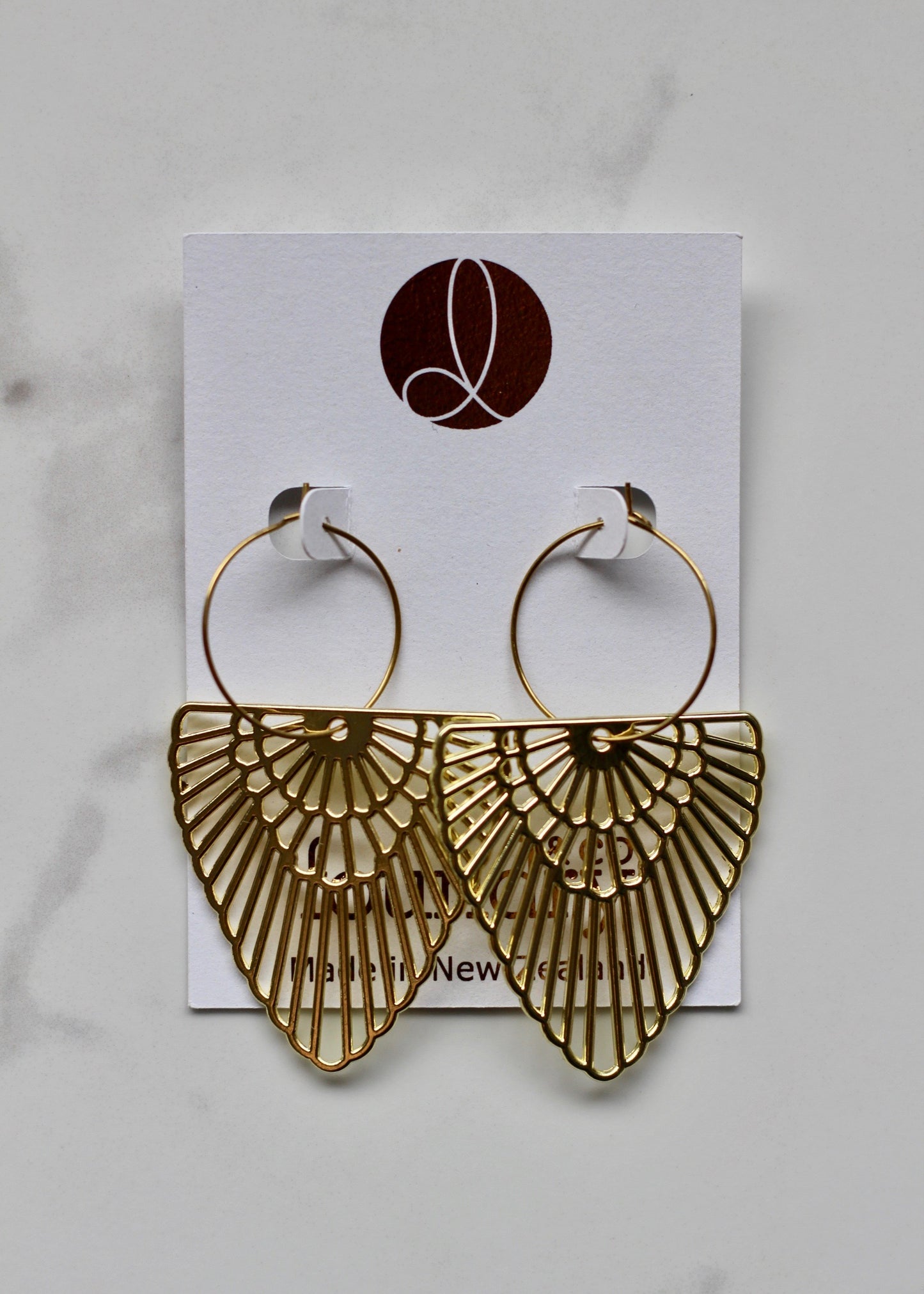 Maya Fan Earrings