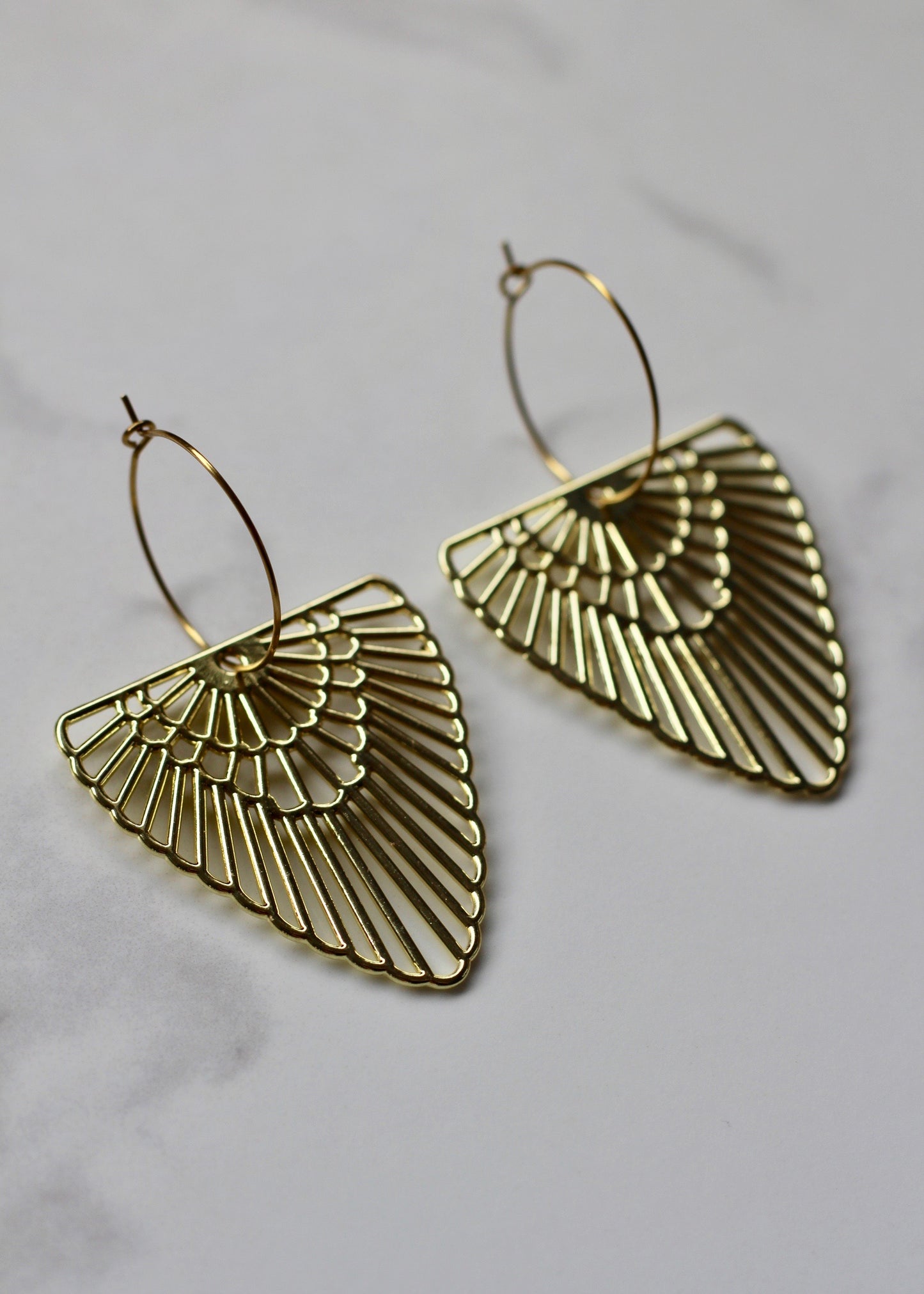 Maya Fan Earrings