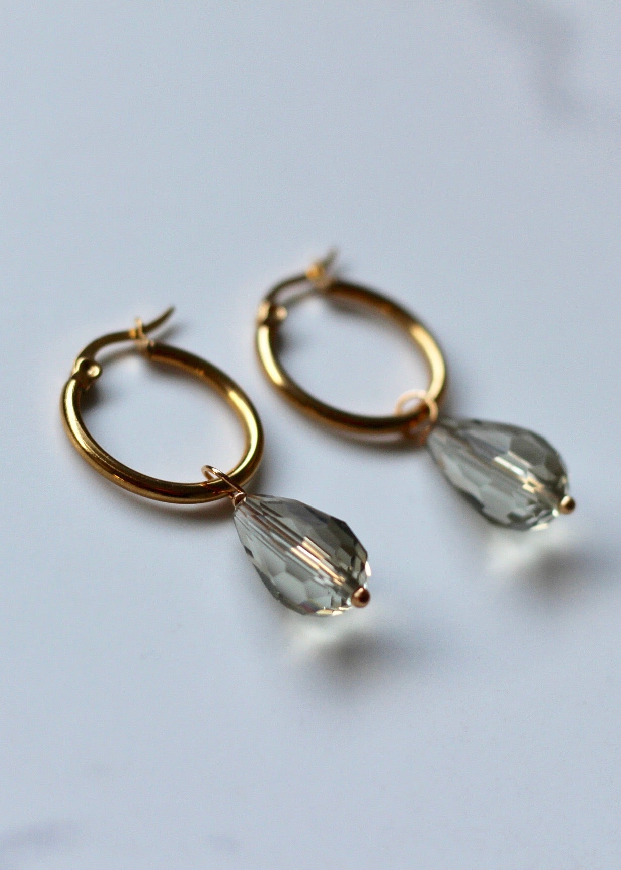 Sia Swarovski Crystal Hoops