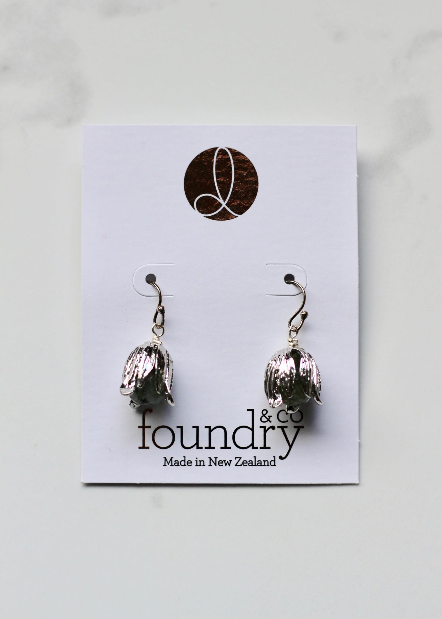 Aventurine Botanica Pod Earrings