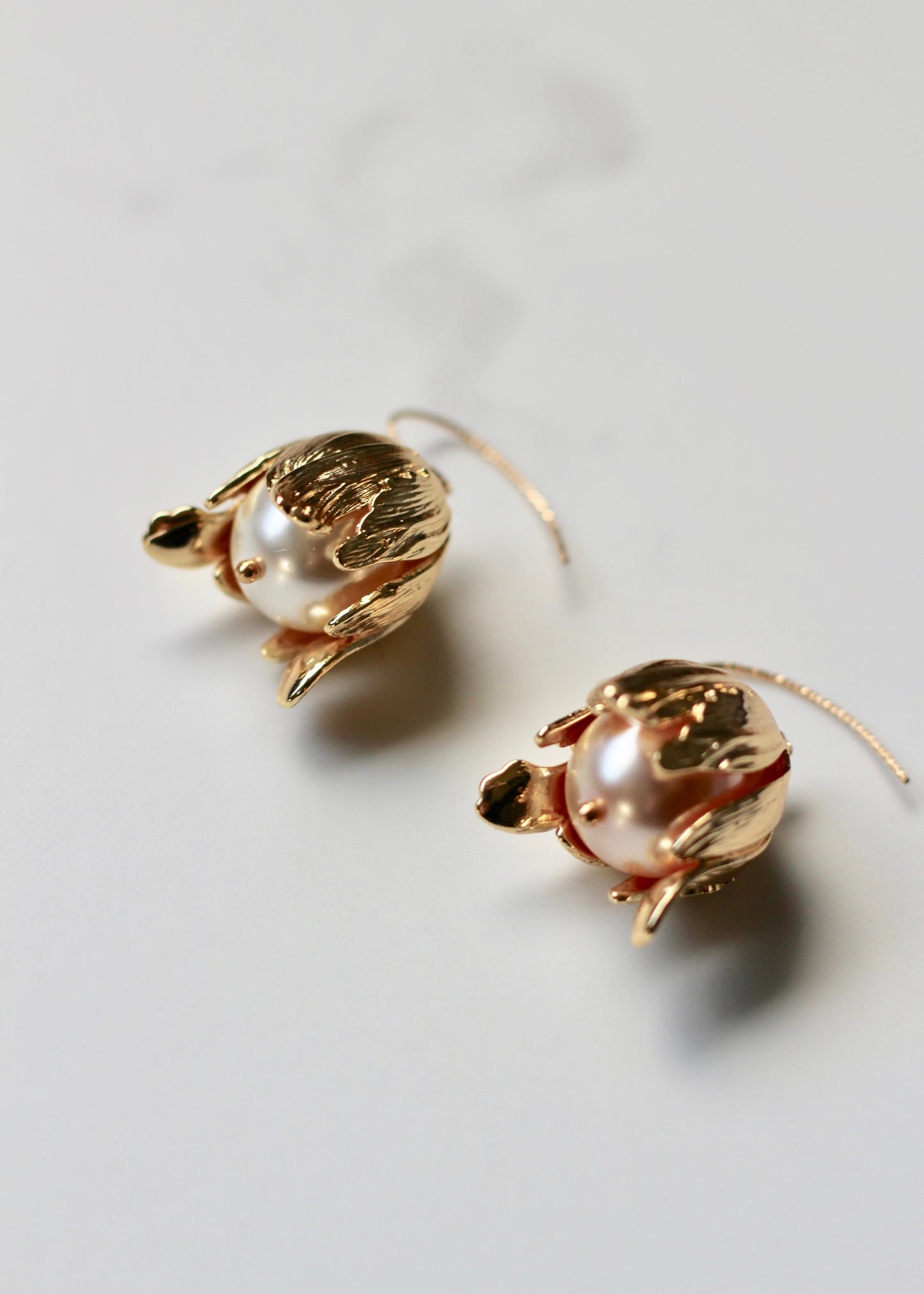 Swarovski Pearl Botanica Pod Earrings