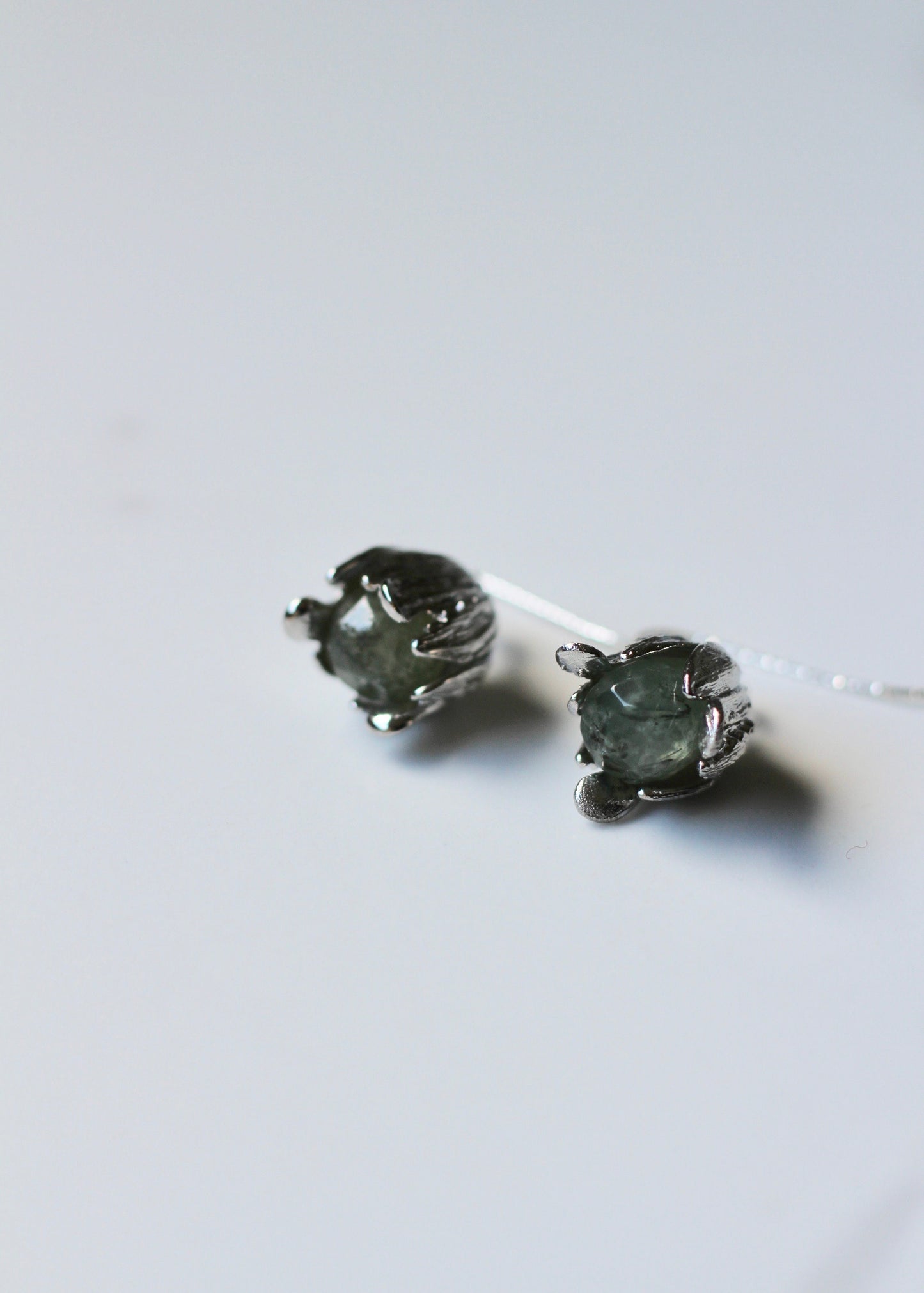 Aventurine Botanica Pod Earrings