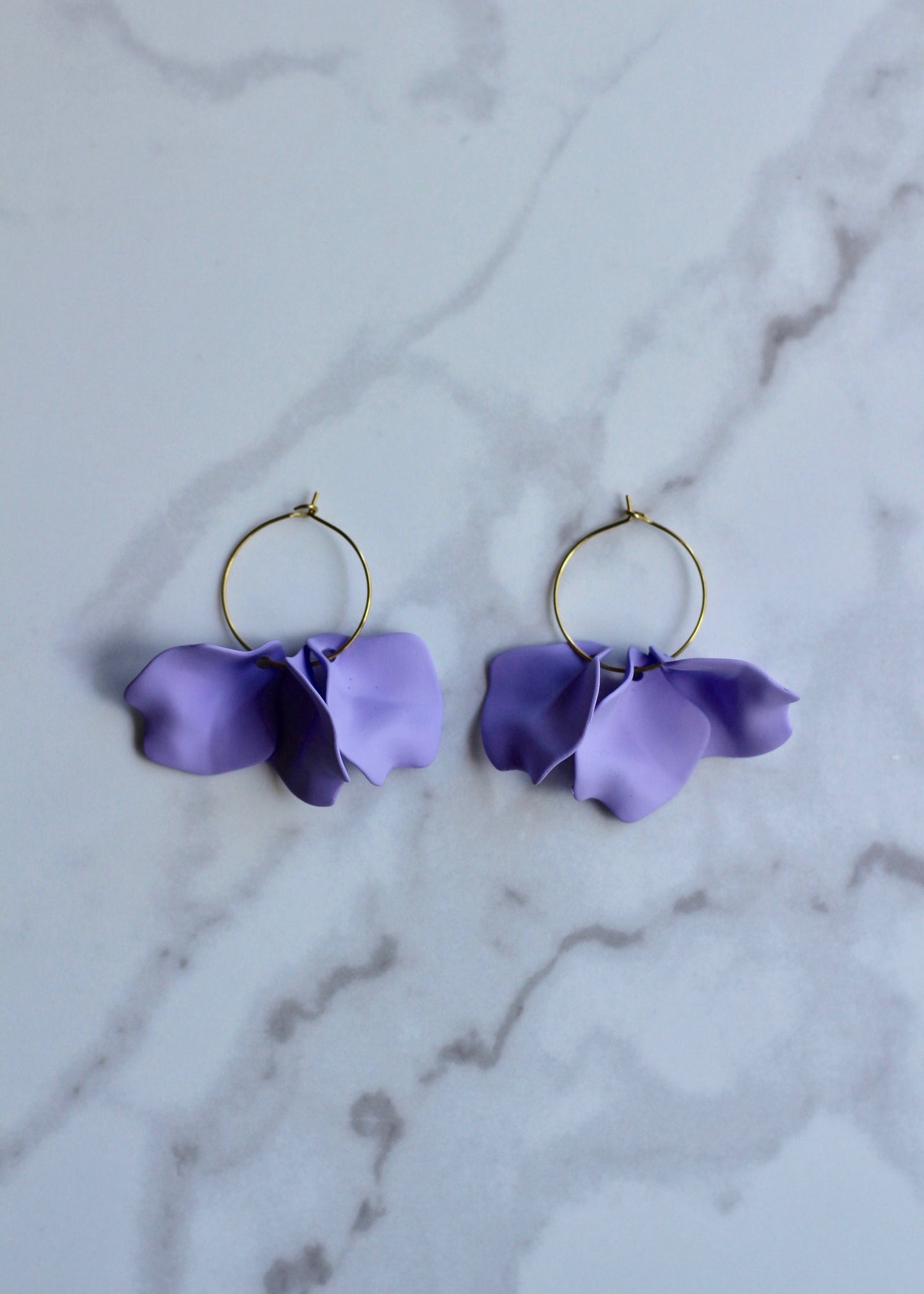 Flower Petal Hoops