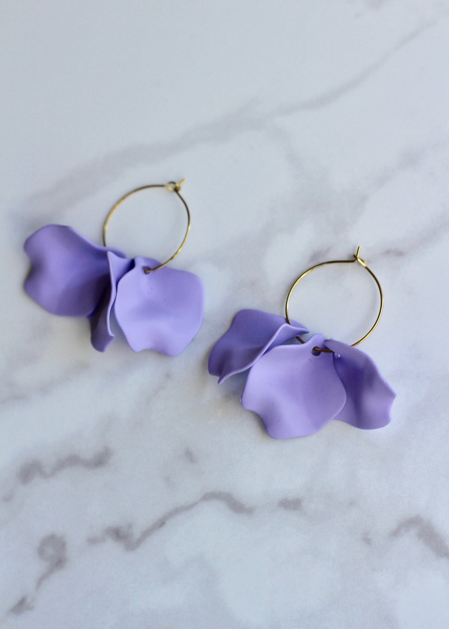 Flower Petal Hoops