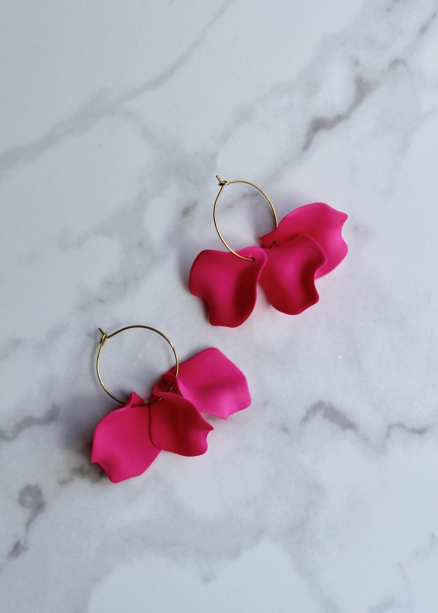 Flower Petal Hoops