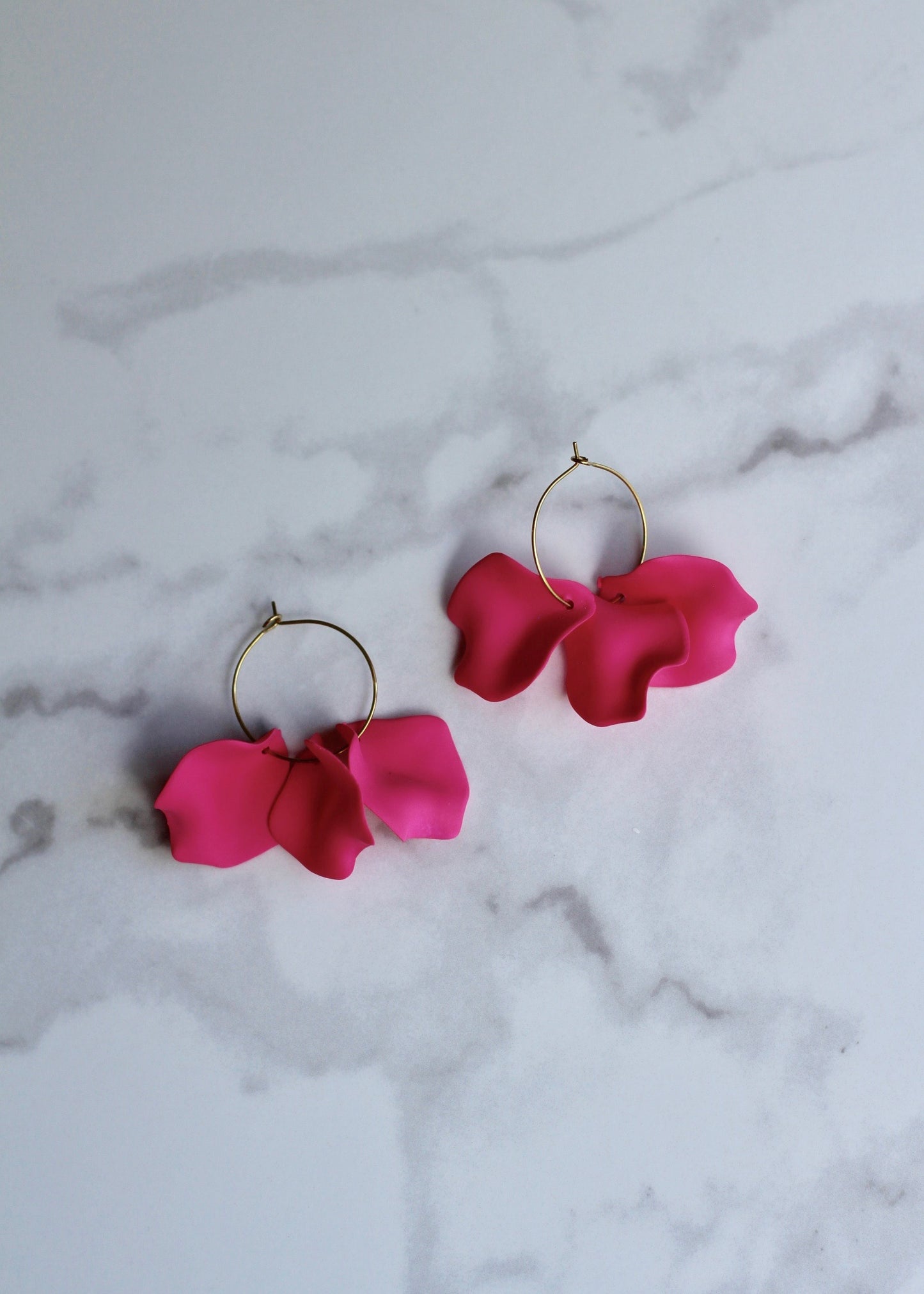 Flower Petal Hoops