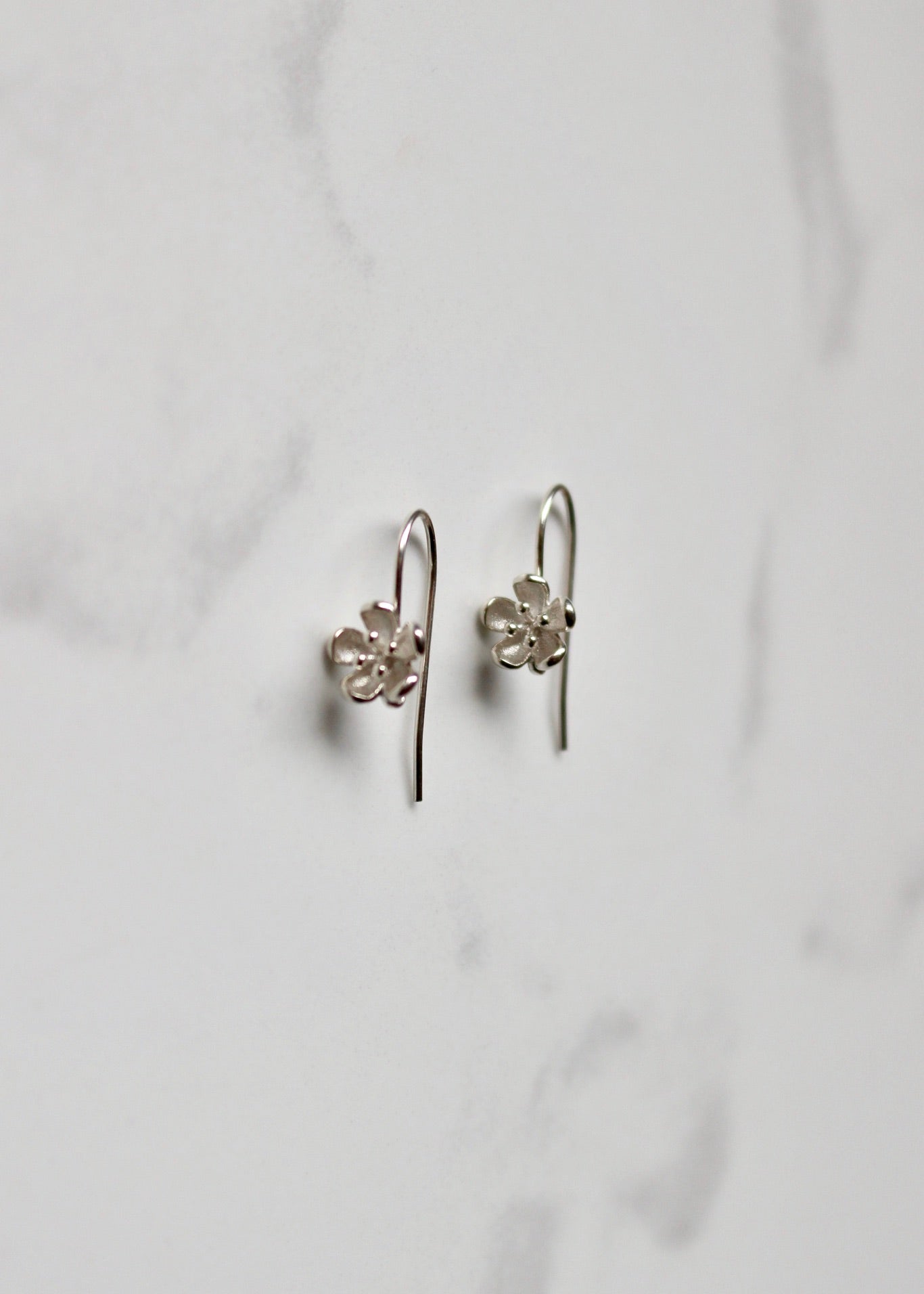 Daisy Sterling Silver Earrings