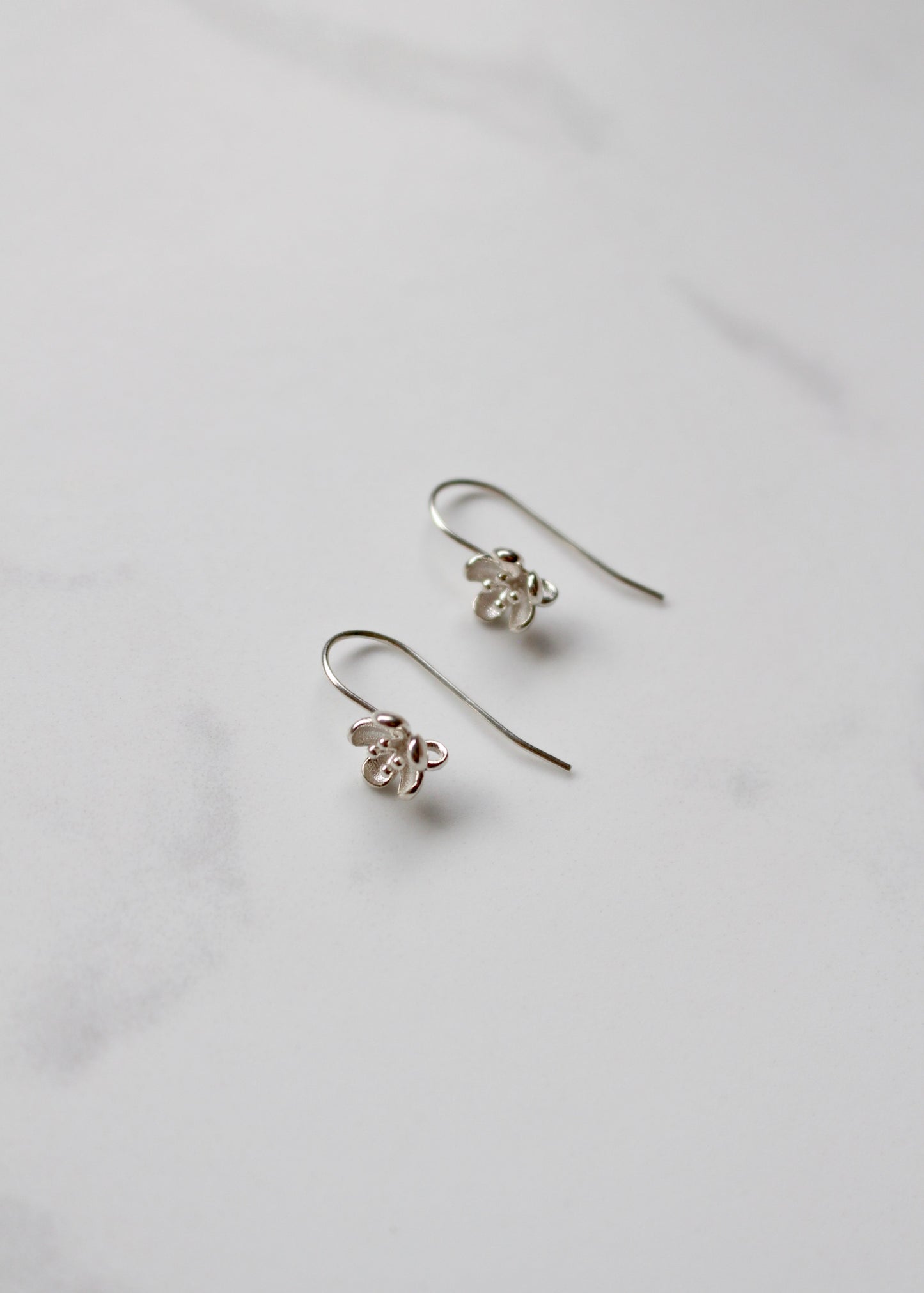 Daisy Sterling Silver Earrings