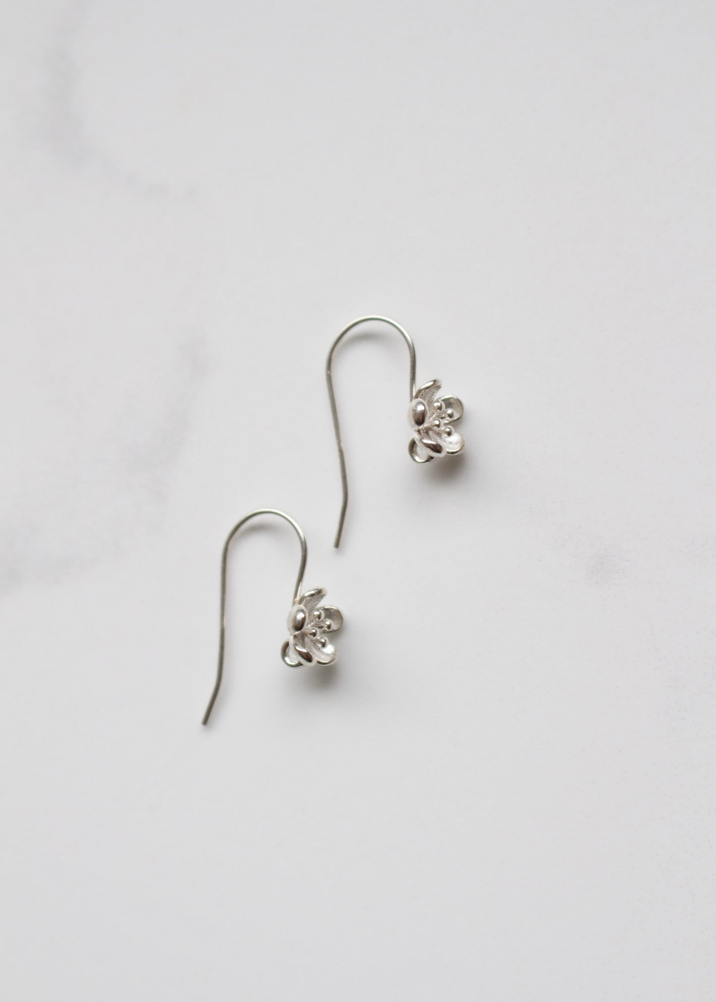 Daisy Sterling Silver Earrings